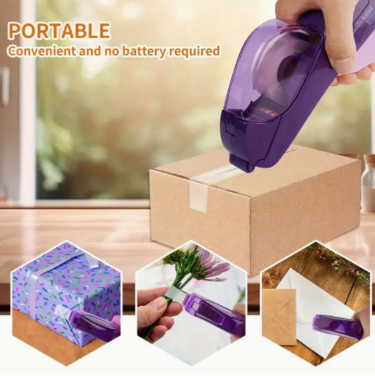 Eagle Single-Handed Operation Tape Dispenser For Small Rolls