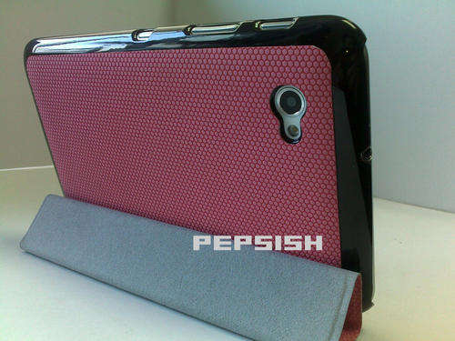 NEW Ultra Slim Smart Flip Case Cover Stand For Samsung Galaxy Tab 7" PLUS P6200 P6210 Pink
