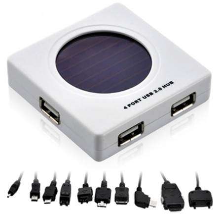Solar Charger USB Hub