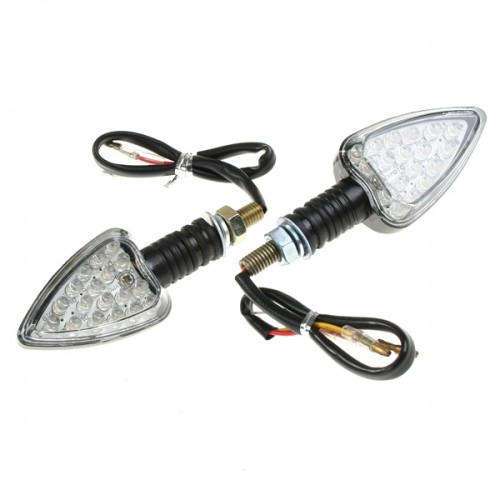 4 X 18 LED  Motorcycle Turn Signal Indicators  AMBER