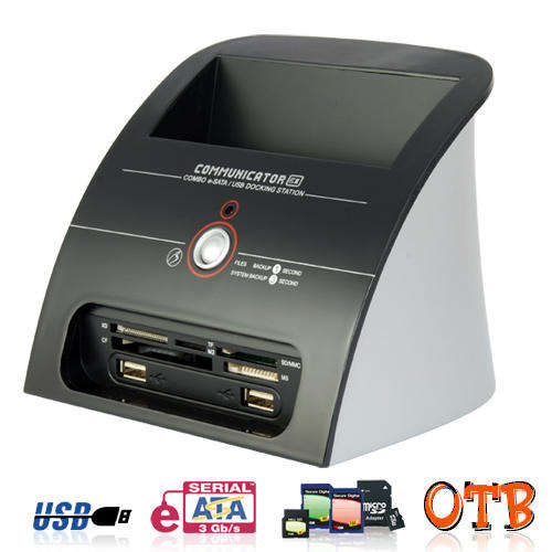 Premium SATA Hard Drive Docking Station with OTB