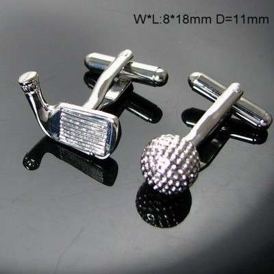 *FREE SHIPPING*   HIGH QUALITY FASHION  GOLF CUFFLINKS  CF391