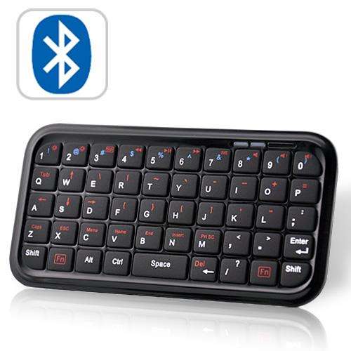Mini Bluetooth Keyboard for Smartphones Black / White