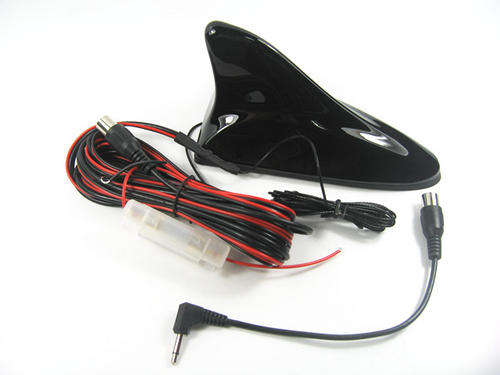 NEW~~~Shark Car TV Antenna Amplifier+Booster     Black / White / Silver