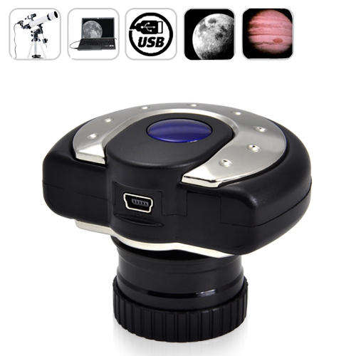 Digital Eyepiece for Telescope - View and Record to Computer