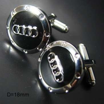 *FREE SHIPPING*   HIGH QUALITY FASHION  STYLE  AUDI  CUFFLINKS  CF589