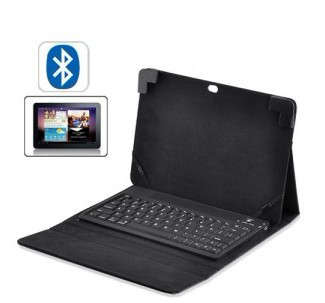 Folder Leather Case with Bluetooth Keyboard for Samsung Galaxy Tab 10.1  P7510 P7500
