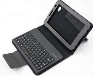 BLeather Case With Bluetooth Wireless KeyBoard For Samsung Galaxy Tab 7.7"  P6800 P6810