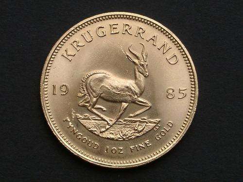 KRUGERRAND 1 OZ FINE GOLD 1985