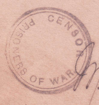 Boer War - Green Point POW Camp - cover Hoopstad OVS to Boer POW Keuler Tent no 11 - Censor cachette