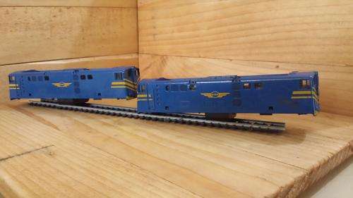 Lima SAR E 444 Blue Train 5E Electric Units without Bogies and motors