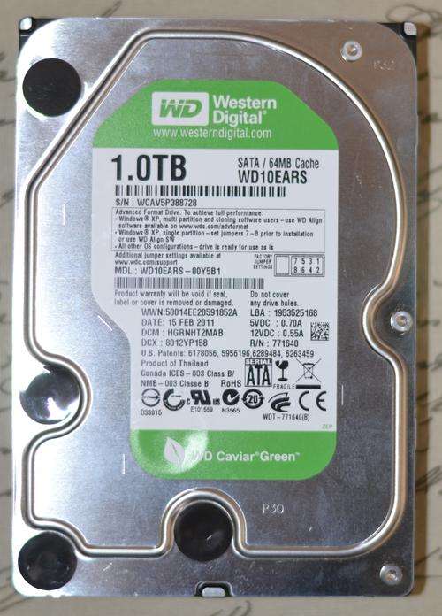 Western Digital 1 TB 5.25