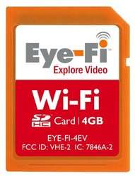 EYE FI 4GB SD CARD