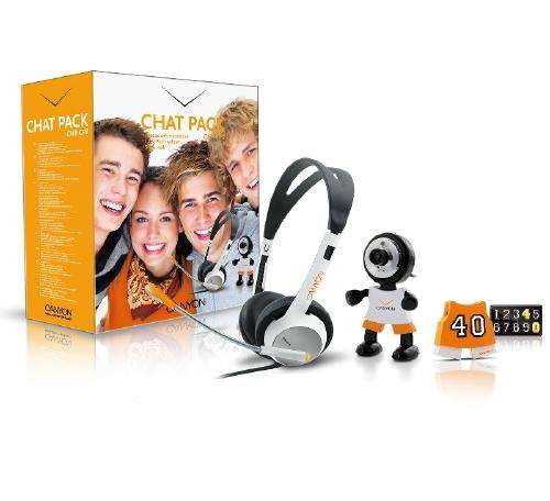Canyon Chat Pack Webcam, Headphones & Mic "Little Man"