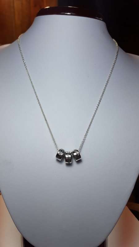 Customised hand made Silver charm for Pandora / Soufeel style bracelet