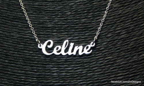 Customised hand made Name necklace