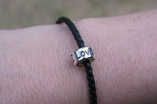 Customised hand made Silver charm for Pandora / Soufeel style bracelet