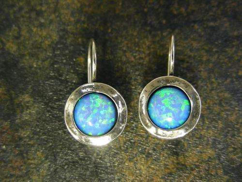 silver earrings