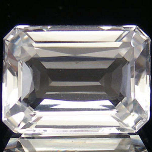 12.51ct FANTASTIC WHITE AFRICA OCTAGON QUARTZ