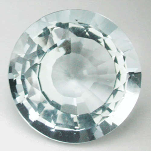12.20ct BEAUTIFUL HUGE PALE BLUE ROUND AQUAMARINE