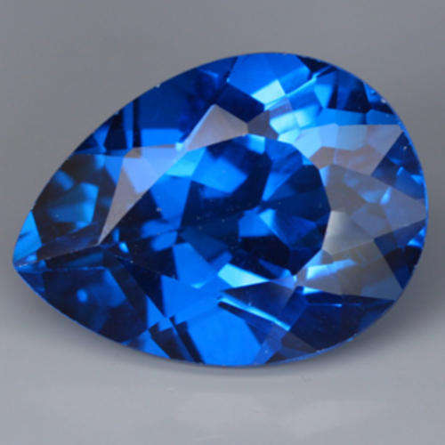 10.52ct AMAZING AAA LONDON BLUE BRAZIL PEAR TOPAZ