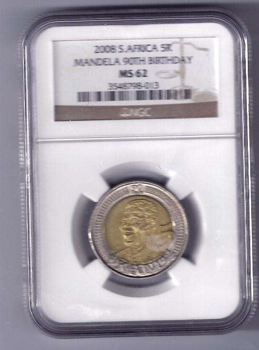 CRAZY R1 START - 2008 MANDELA MS62 - RARE, YOUR COLLECTION CANT BE COMPLETE WITHOUT IT
