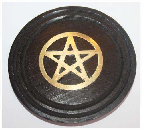 * GO GAGA ~MAGICK~ *    *ALTAR PENTACLE FOR GOD (GOLD)*