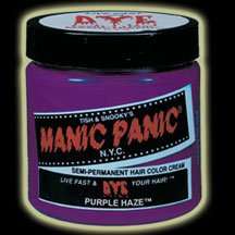 MANIC PANIC  *IMPORTED* - SEMI PERMANENT HAIR COLOUR # PURPLE HAZE #