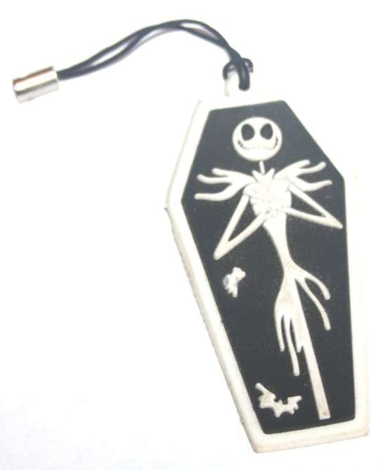 RUBBER JACK SKELLINGTON PHONE CHARM
