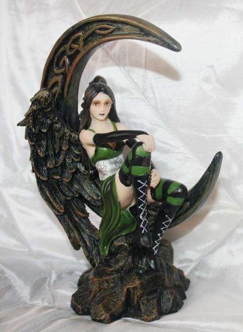 Celtic Moon fairy - Green Gaia