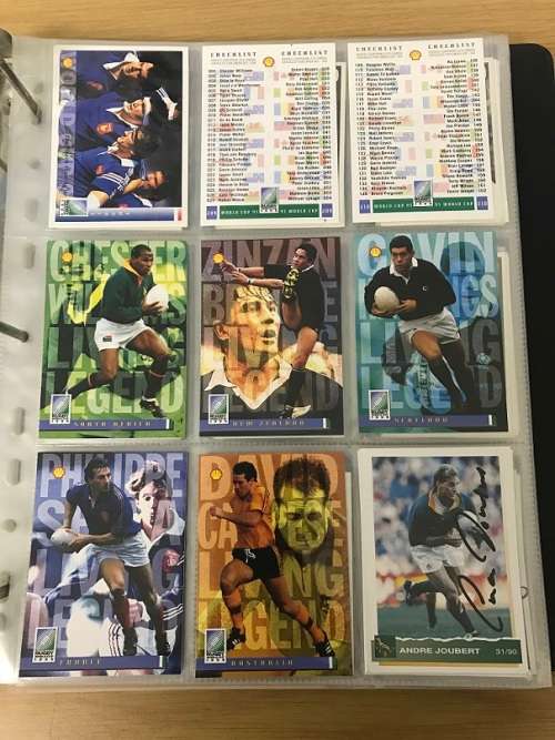 Collectors Cards Rugby & Cricket