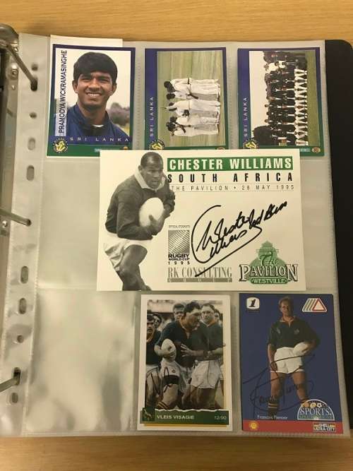 Collectors Cards Rugby & Cricket