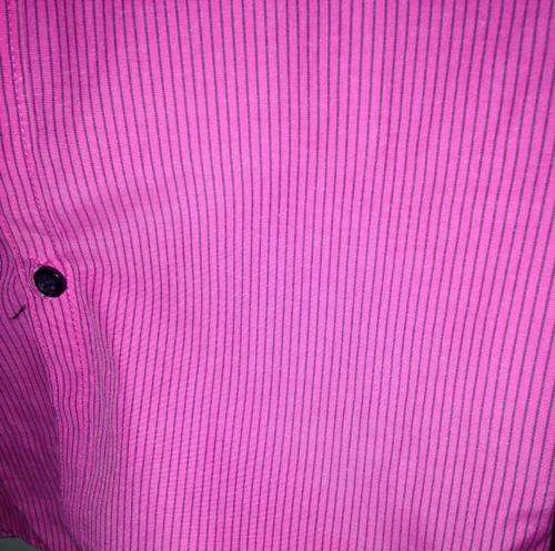 BRITISH DESIGNER- STRIKING STRIPED SHIRT MUST SEE MORE PICS WITHIN