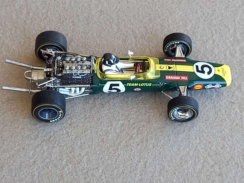 Quartzo 1/18 Lotus 49 - Graham Hill World Champion 1968