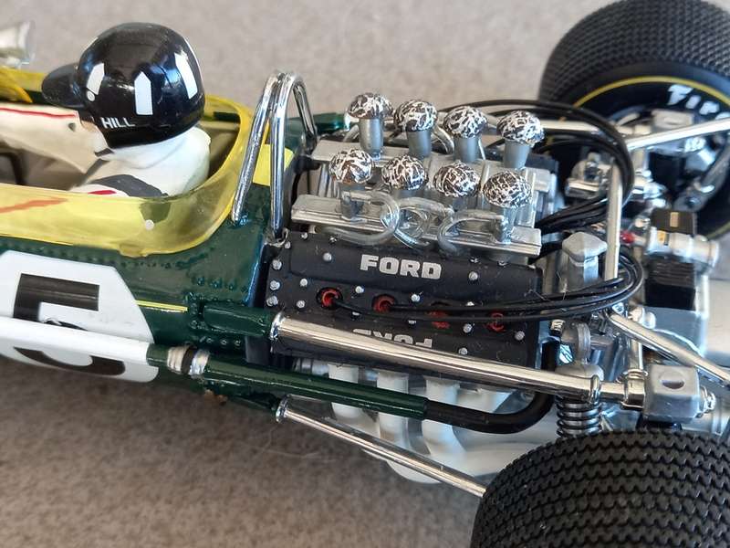 Quartzo 1/18 Lotus 49 - Graham Hill World Champion 1968