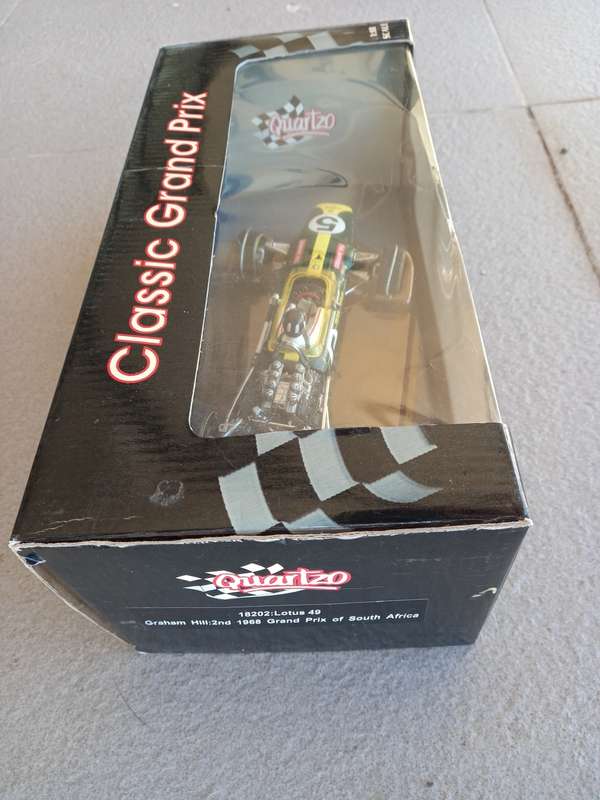 Quartzo 1/18 Lotus 49 - Graham Hill World Champion 1968