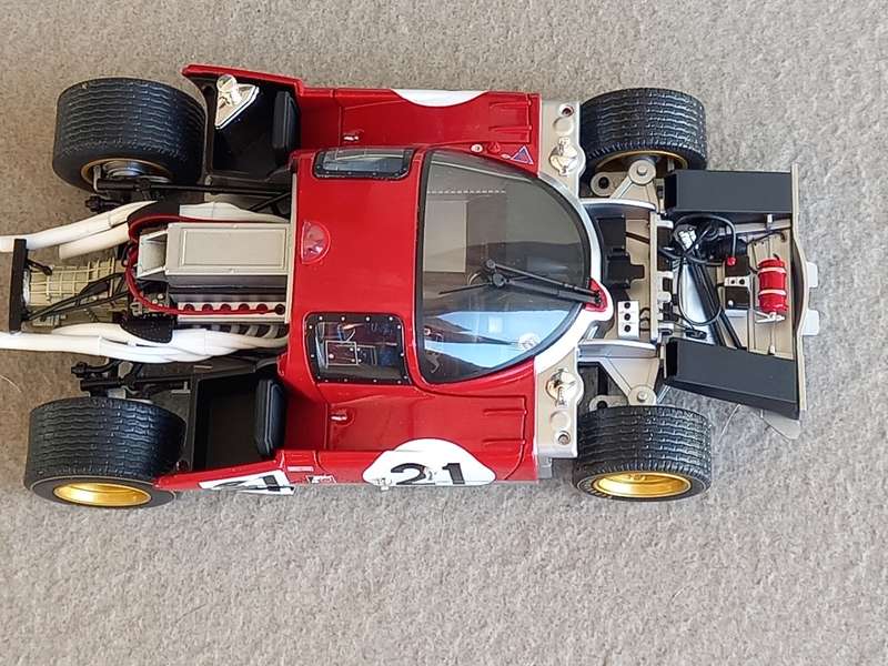 Ferrari 512S - 1970 Sebring 12 hr winner - Hotwheels Elite Limited Edition 1/18