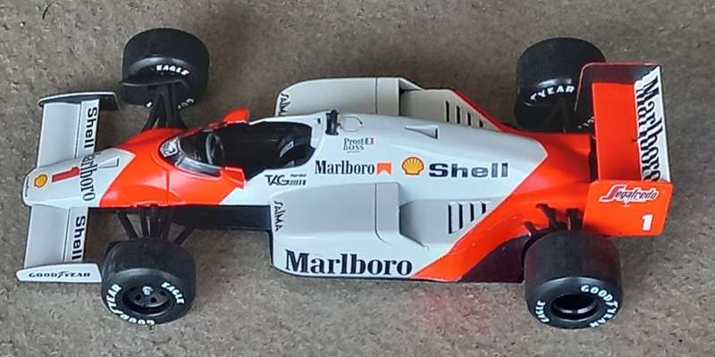 McLaren MP4/2C - 1986 - Prost World Champion - Solido S 1/18