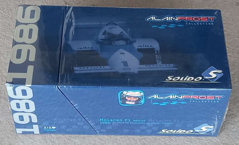McLaren MP4/2C - 1986 - Prost World Champion - Solido S 1/18