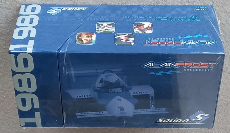 McLaren MP4/2C - 1986 - Prost World Champion - Solido S 1/18