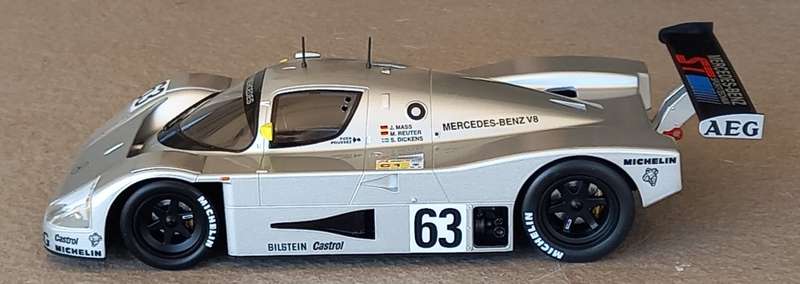 Sauber Mercedes C9 - 1989 Le Mans winner - Norev 1/18