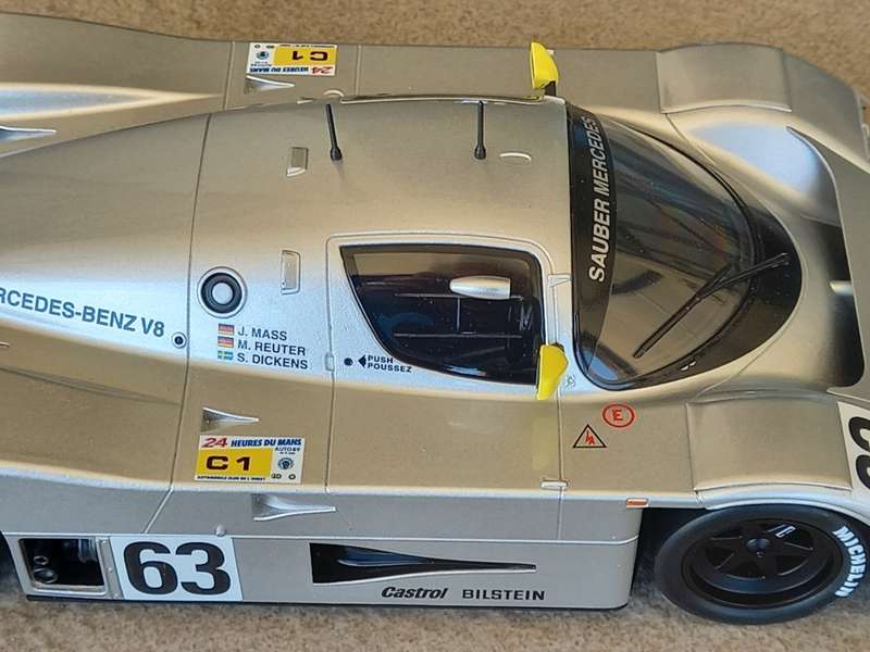 Sauber Mercedes C9 - 1989 Le Mans winner - Norev 1/18