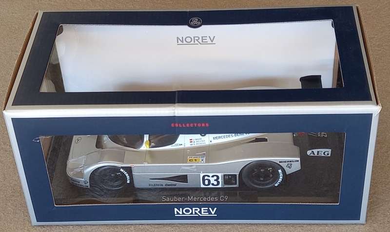 Sauber Mercedes C9 - 1989 Le Mans winner - Norev 1/18