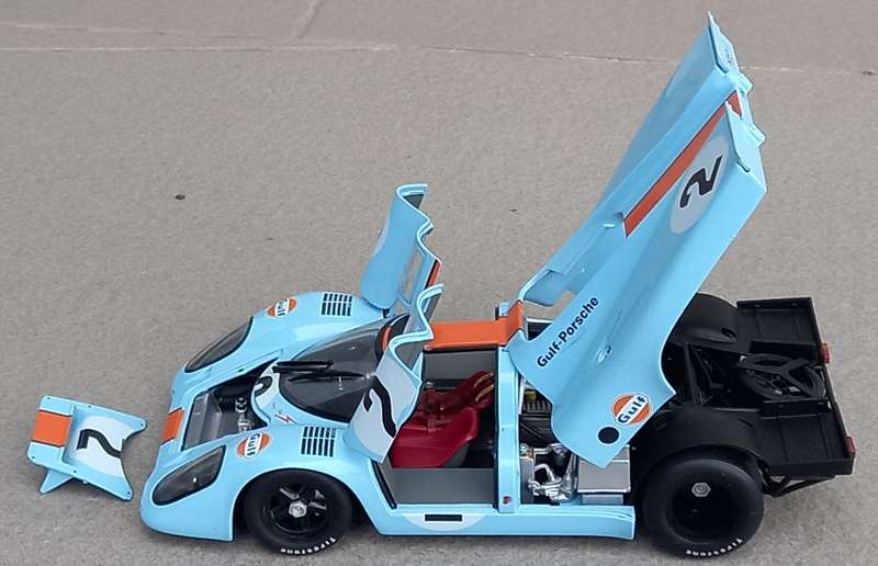 Porsche 917K - JW Racing/Gulf Oil - 1970 Sportscar Champion - Autoart 1/18