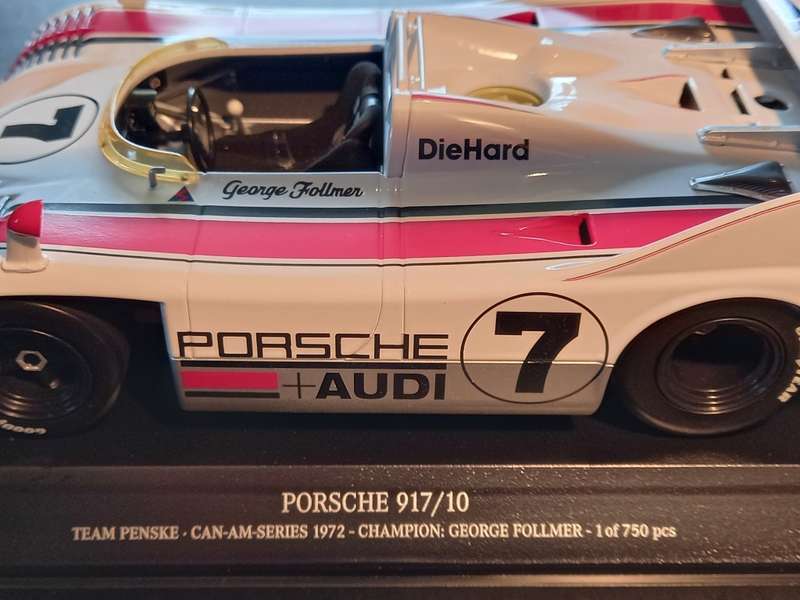 Minichamps Porsche 917/10 - Limited Edition - CanAm Champions 1972 -  George Follmer