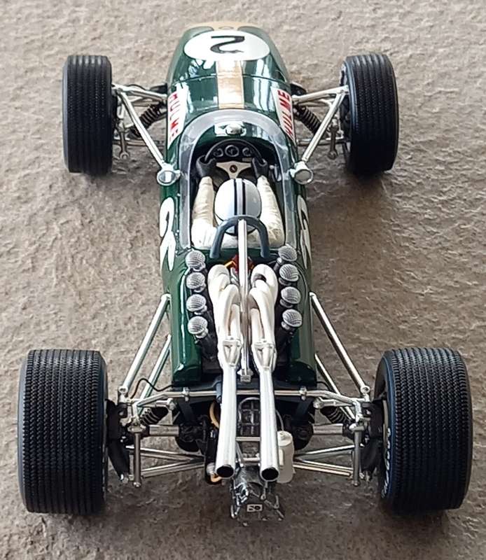 Brabham-Repco BT24 - 1967 World Champion - Denny Hulme - Spark 1/18