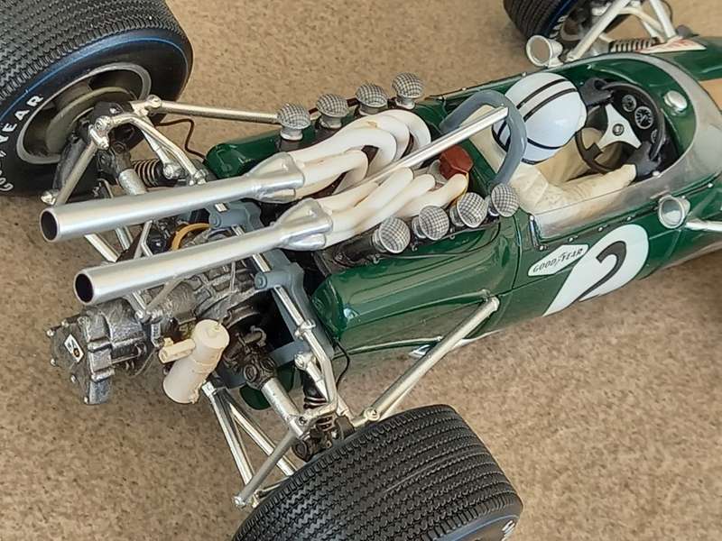Brabham-Repco BT24 - 1967 World Champion - Denny Hulme - Spark 1/18