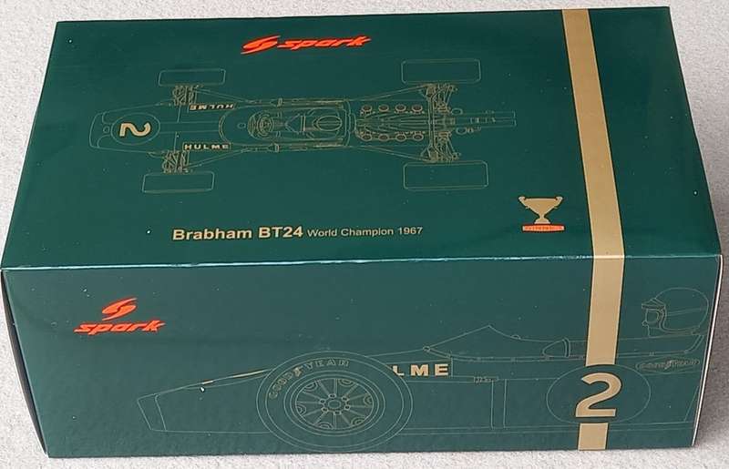 Brabham-Repco BT24 - 1967 World Champion - Denny Hulme - Spark 1/18