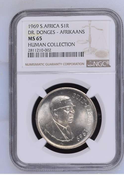 1969 AFRIKAANS S.AFRICA S1R - MS65