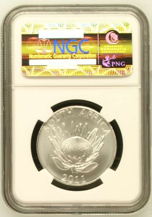 2011 S.AFRICA S1R - JOHN MAXWELL COETZEE - MS69